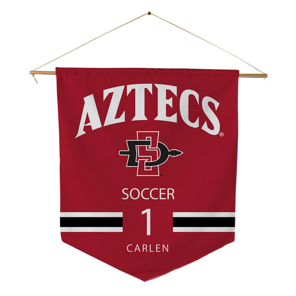 SDSU - NCAA Women's Soccer : Kailey Carlen - Pennant - 18" x 21"-0
