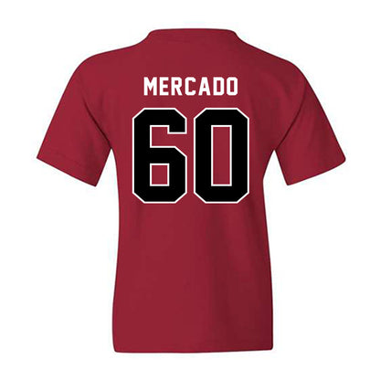 SDSU - NCAA Football : Matthew Mercado - Classic Shersey Youth T-Shirt-1