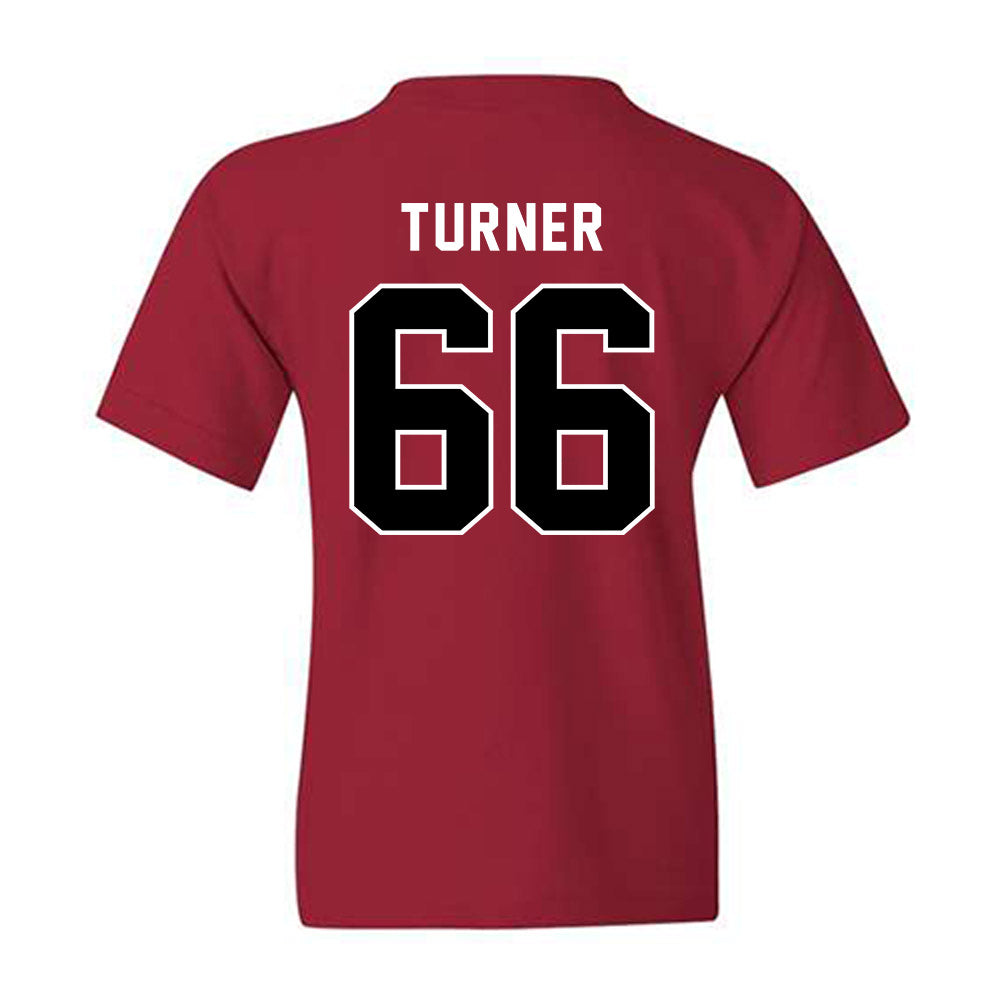 SDSU - NCAA Football : Justice Turner - Classic Shersey Youth T-Shirt-1