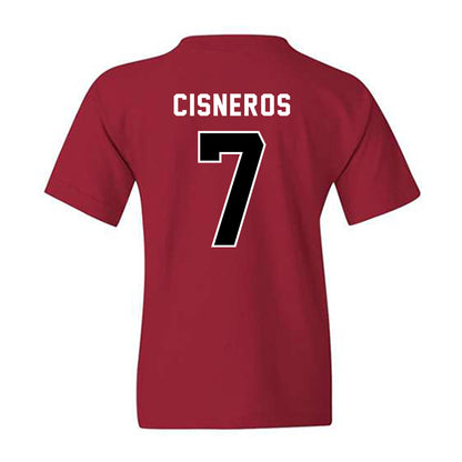 SDSU - NCAA Softball : Kiara Cisneros - Classic Shersey Youth T-Shirt-1