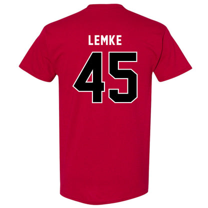 SDSU - NCAA Baseball : Simon Lemke - Classic Shersey T-Shirt-1