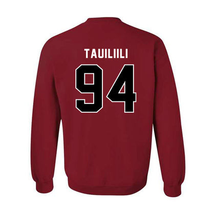 SDSU - NCAA Football : Tuaoa Tauiliili - Classic Shersey Crewneck Sweatshirt-1