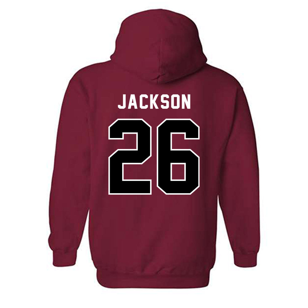 SDSU - NCAA Baseball : Ryan Jackson - Classic Shersey Hooded Sweatshirt-1