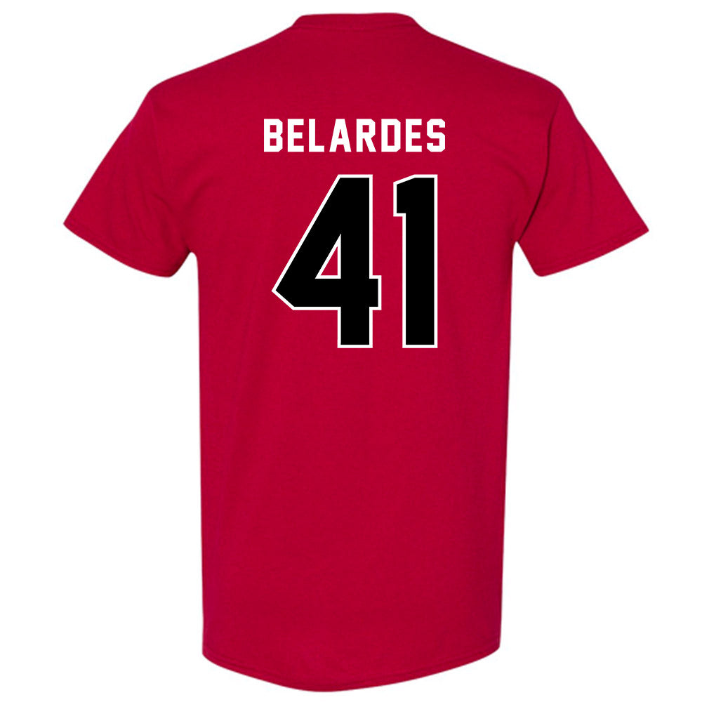 SDSU - NCAA Baseball : Alec Belardes - Classic Shersey T-Shirt-1