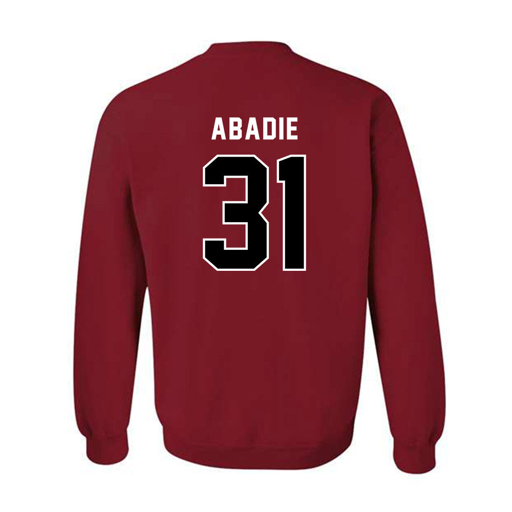 SDSU - NCAA Baseball : Connor Abadie - Classic Shersey Crewneck Sweatshirt-1
