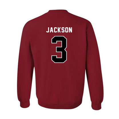SDSU - NCAA Baseball : Jake Jackson - Classic Shersey Crewneck Sweatshirt-1