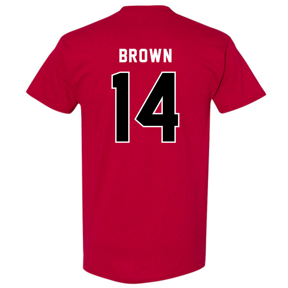 SDSU - NCAA Football : Donovan Brown - Classic Shersey T-Shirt-1