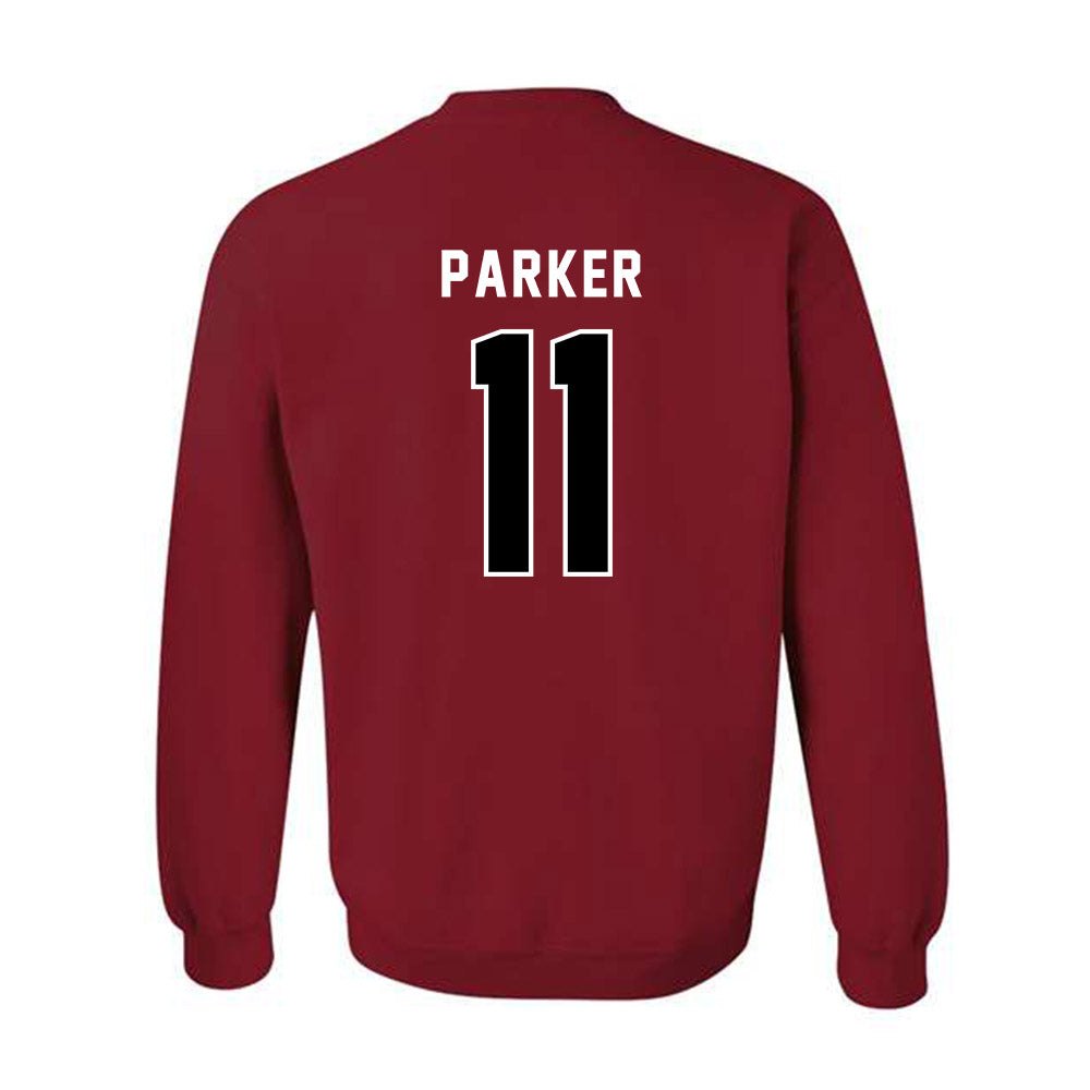 SDSU - NCAA Baseball : Andrew Parker - Classic Shersey Crewneck Sweatshirt-1