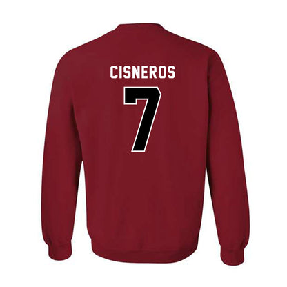 SDSU - NCAA Softball : Kiara Cisneros - Classic Shersey Crewneck Sweatshirt-1