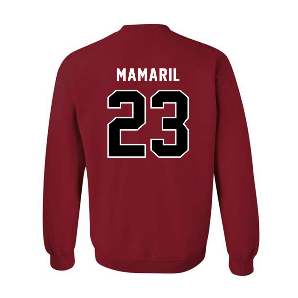 SDSU - NCAA Football : Carsten Mamaril - Classic Shersey Crewneck Sweatshirt-1