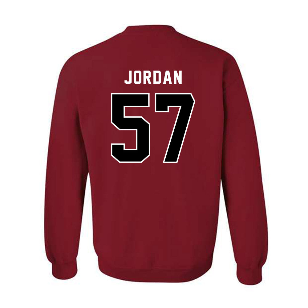 SDSU - NCAA Softball : Faith Jordan - Classic Shersey Crewneck Sweatshirt-1