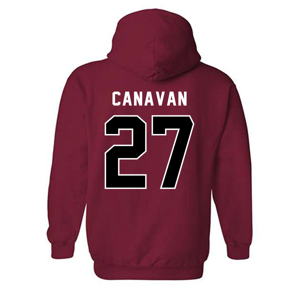 SDSU - NCAA Baseball : Chris Canavan - Classic Shersey Hooded Sweatshirt-1