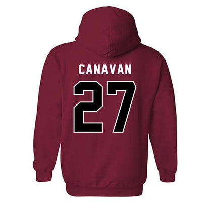 SDSU - NCAA Baseball : Chris Canavan - Classic Shersey Hooded Sweatshirt-1