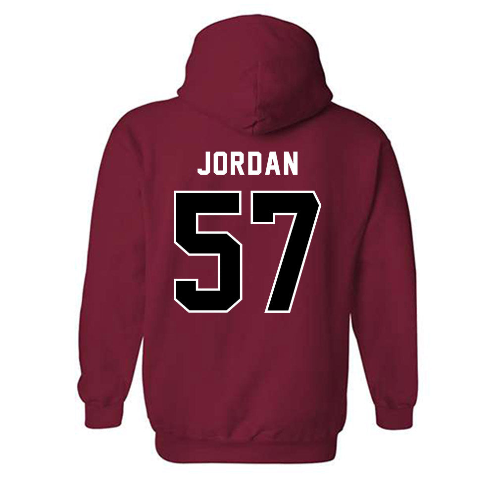 SDSU - NCAA Softball : Faith Jordan - Classic Shersey Hooded Sweatshirt-1