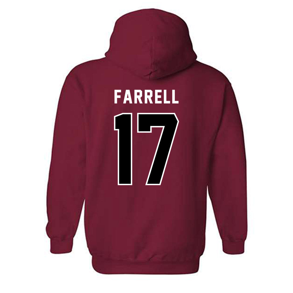 SDSU - NCAA Baseball : Max Farrell - Classic Shersey Hooded Sweatshirt-1