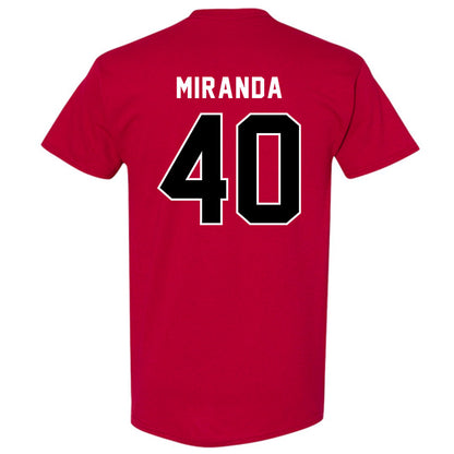 SDSU - NCAA Baseball : Evan Miranda - Classic Shersey T-Shirt-1