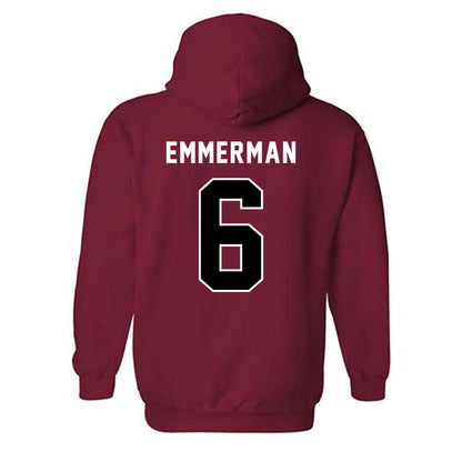 SDSU - NCAA Baseball : Marc Emmerman - Classic Shersey Hooded Sweatshirt-1