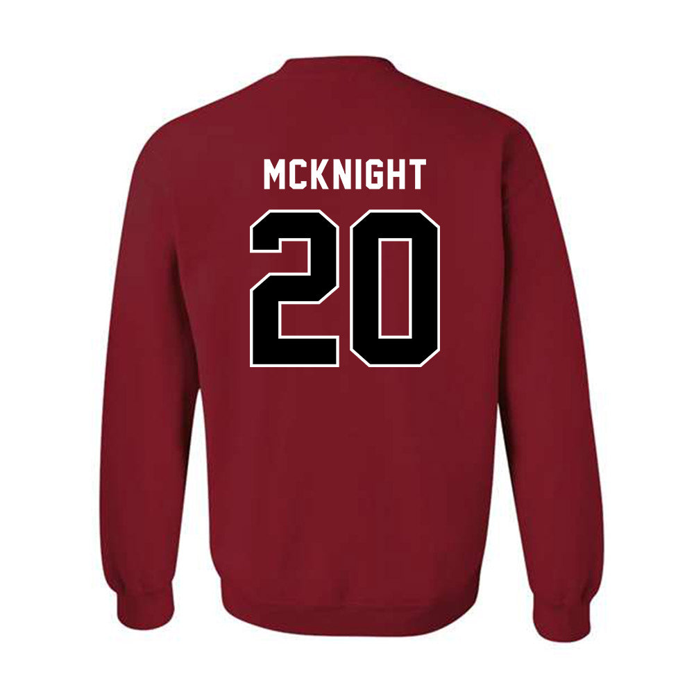 SDSU - NCAA Baseball : Bryce McKnight - Classic Shersey Crewneck Sweatshirt-1
