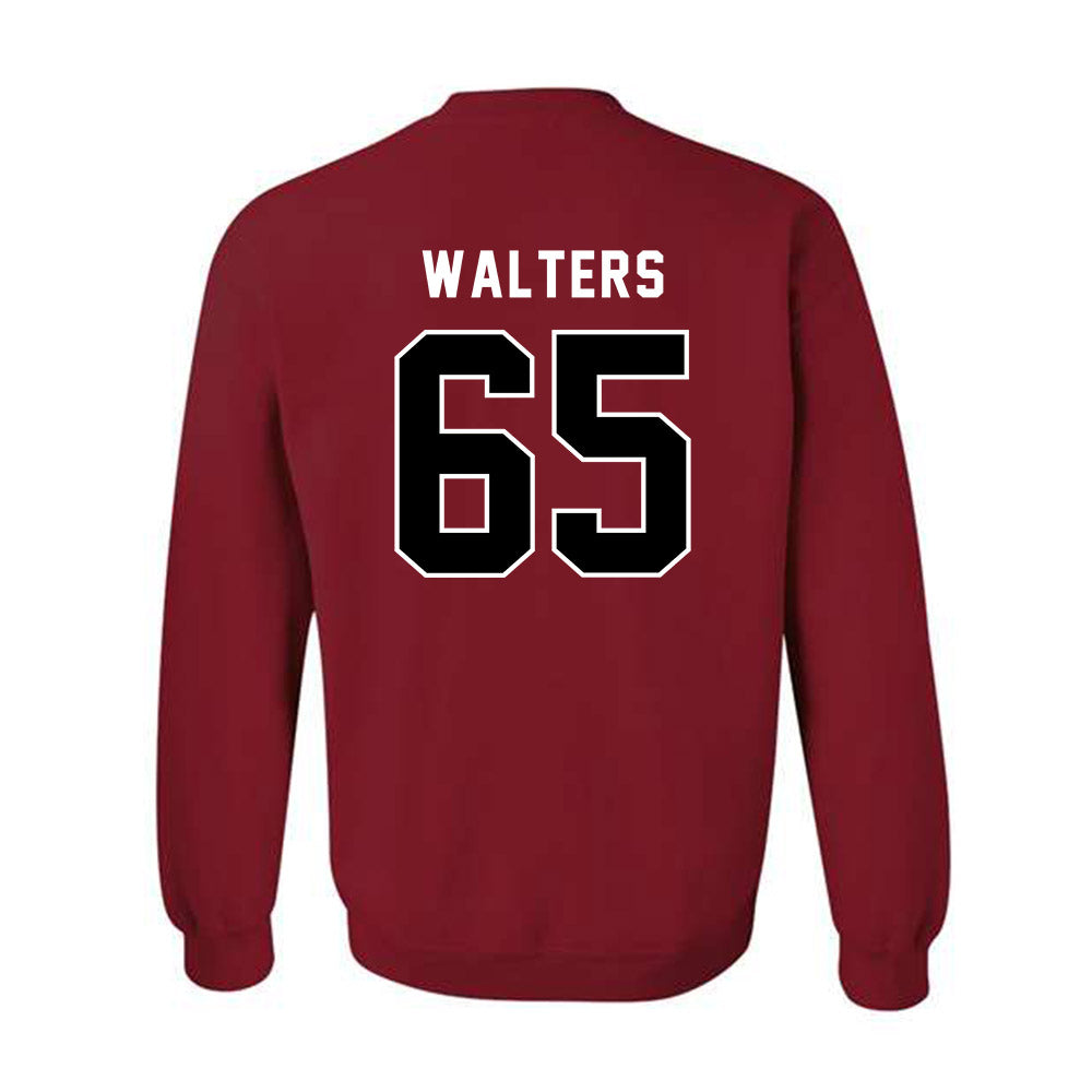 SDSU - NCAA Football : Harrison Walters - Classic Shersey Crewneck Sweatshirt-1