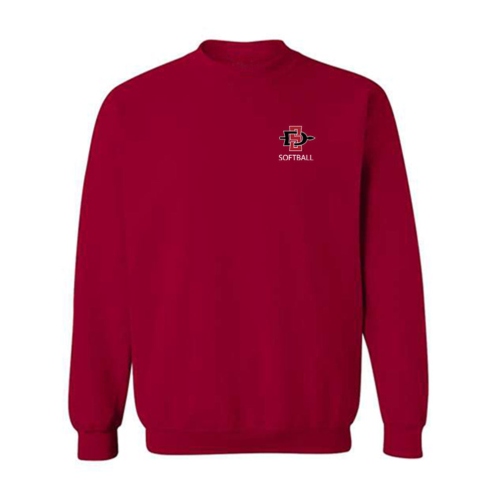 SDSU - NCAA Softball : Kiara Cisneros - Classic Shersey Crewneck Sweatshirt-0