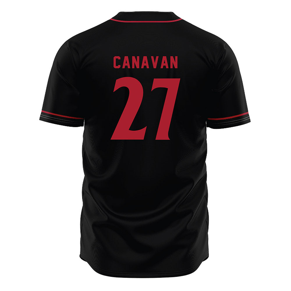 SDSU - NCAA Baseball : Chris Canavan - Black Jersey-1
