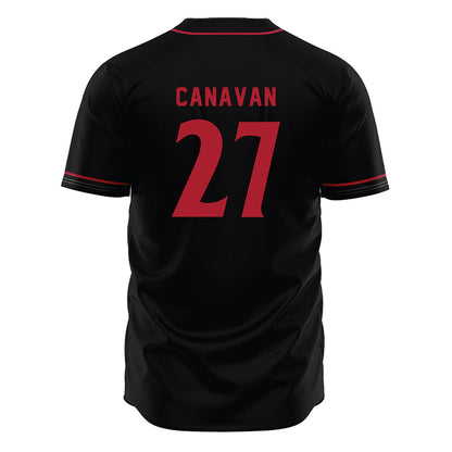 SDSU - NCAA Baseball : Chris Canavan - Black Jersey-1
