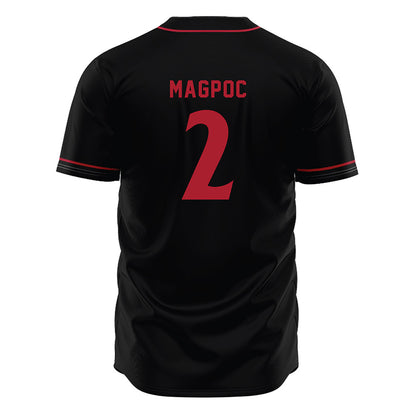 SDSU - NCAA Baseball : Adam Magpoc - Black Jersey-1