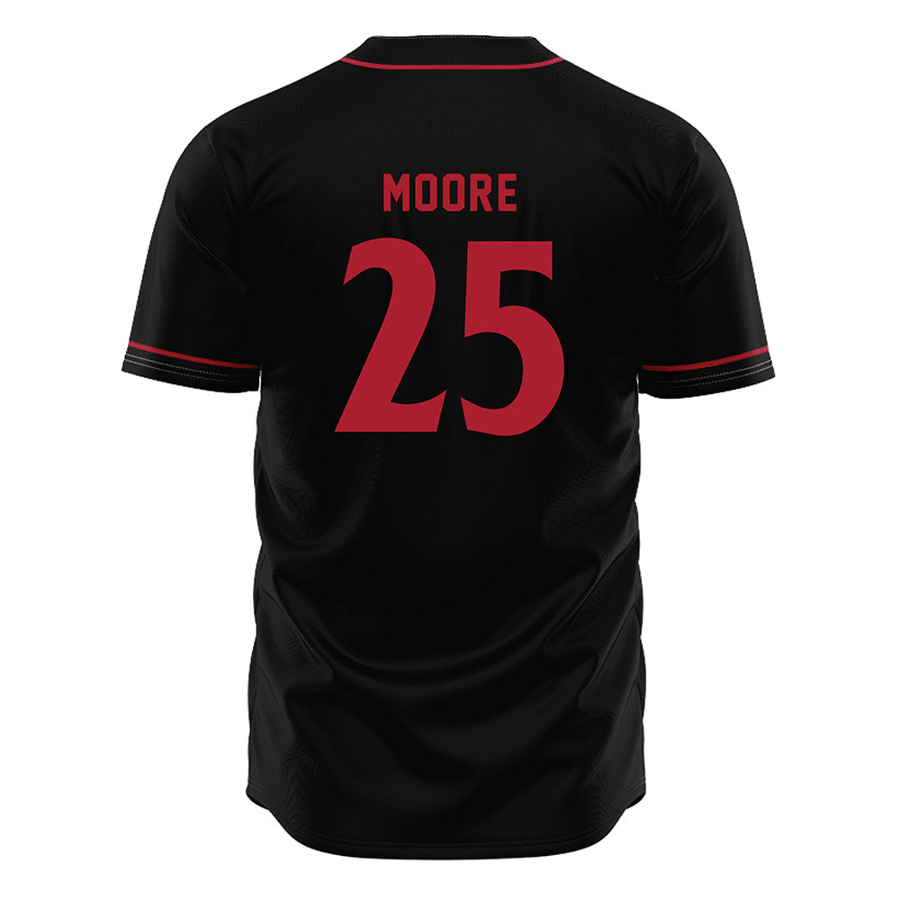SDSU - NCAA Baseball : Carson Moore - Black Jersey-1