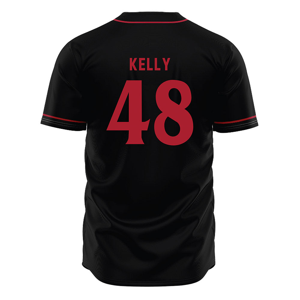 SDSU - NCAA Baseball : Zane Kelly - Black Jersey-1