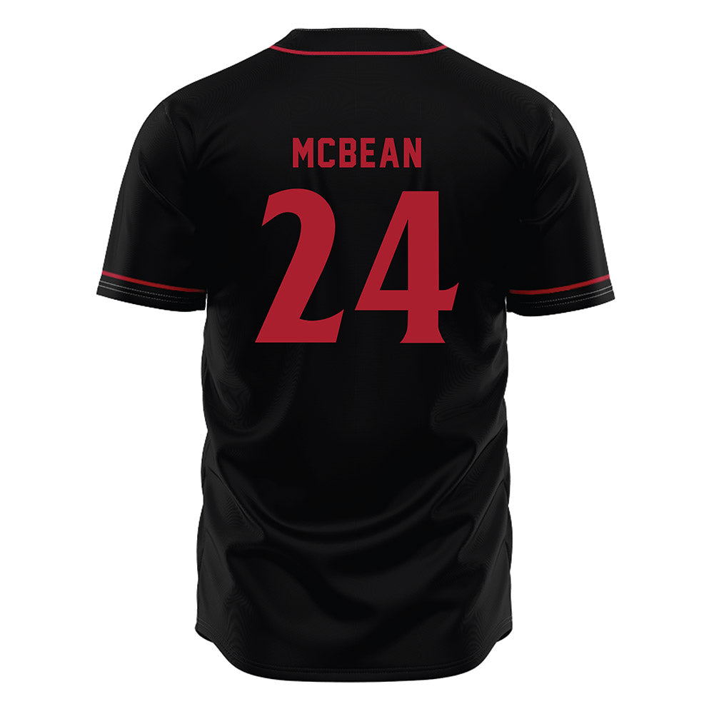 SDSU - NCAA Baseball : Alito McBean - Black Jersey-1