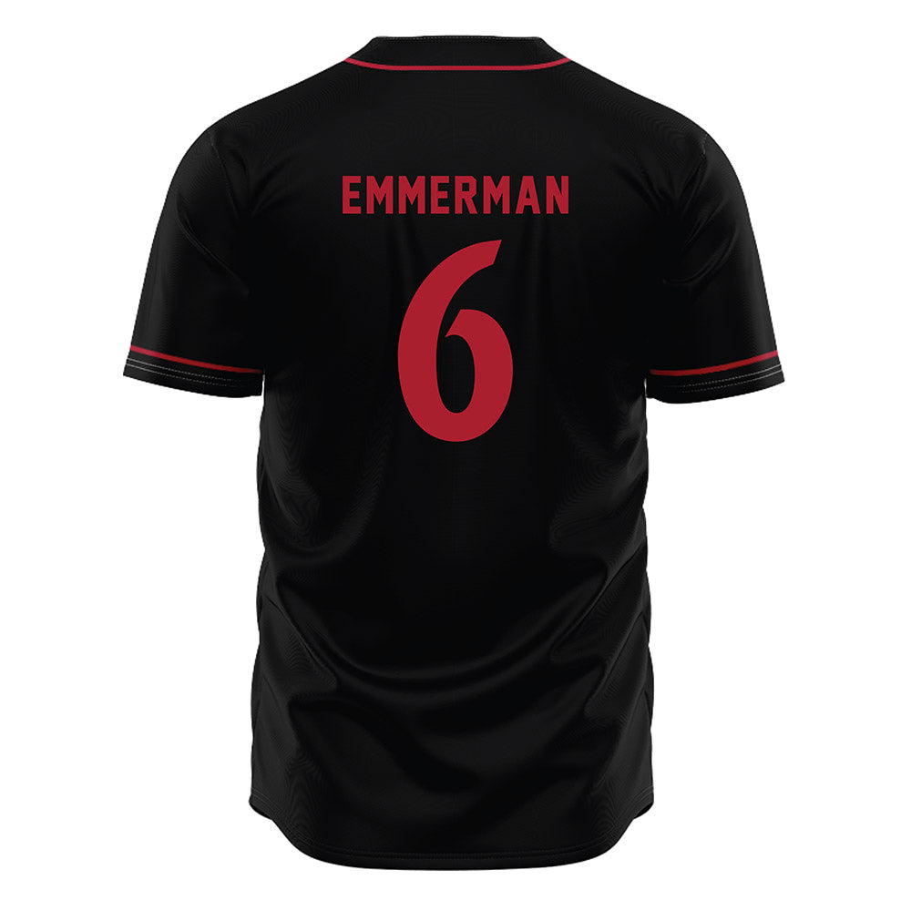 SDSU - NCAA Baseball : Marc Emmerman - Black Jersey-1