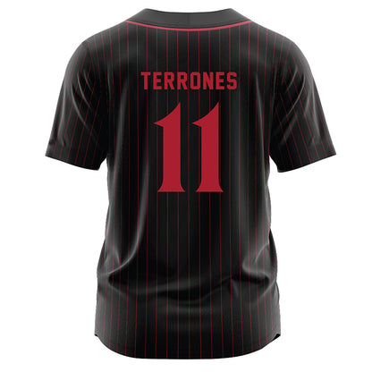 SDSU - NCAA Softball : Gabriella Terrones - Black Jersey-1