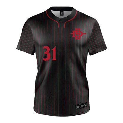 SDSU - NCAA Softball : Olivia Gigante - Black Jersey-0