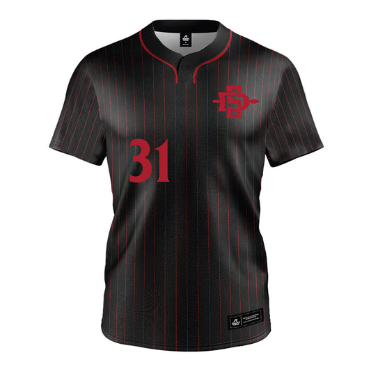 SDSU - NCAA Softball : Olivia Gigante - Black Jersey-0