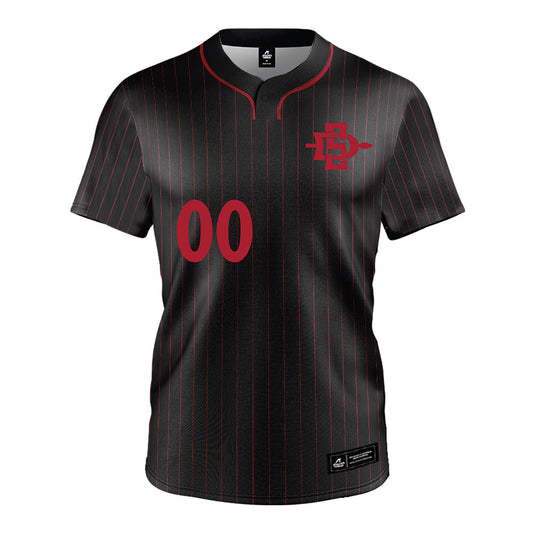 SDSU - NCAA Softball : Mia Rodriguez - Black Jersey-0
