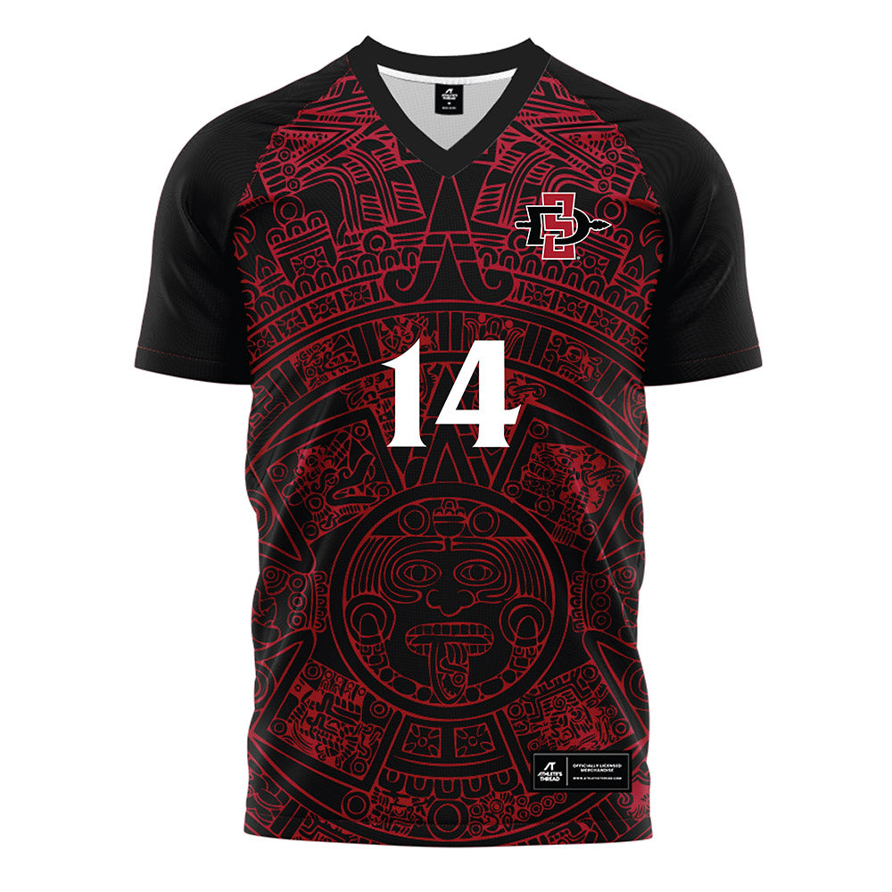 SDSU - NCAA Men's Soccer : Sami Tsipena - Soccer Jersey-0