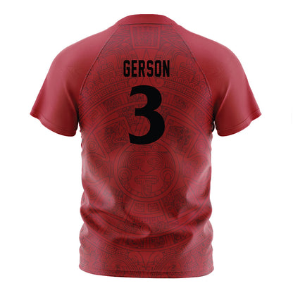 SDSU - NCAA Women's Soccer : Charlie Gerson - Red Soccer Jersey-1
