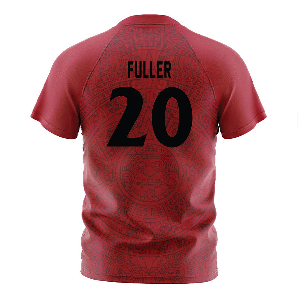 SDSU - NCAA Women's Soccer : Emma Fuller - Red Soccer Jersey-1