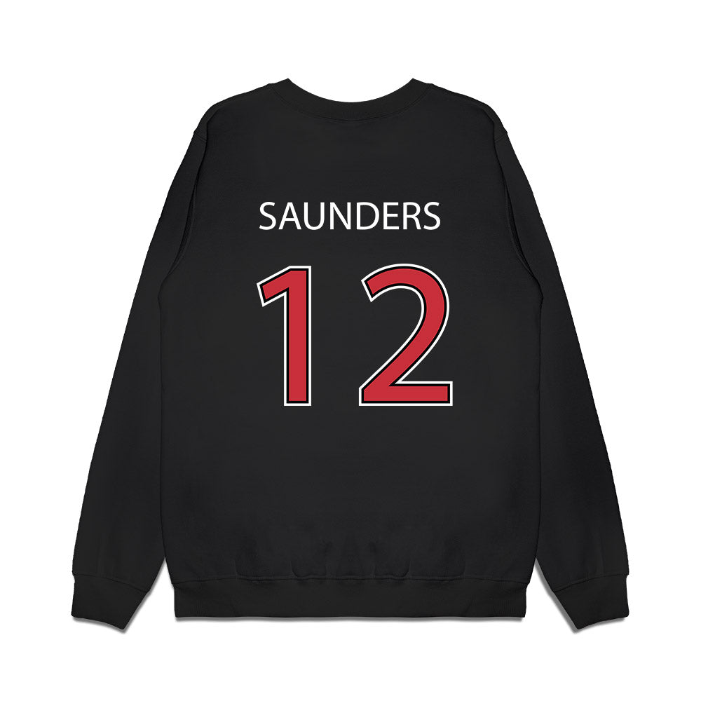 SDSU - NCAA Football : Stone Saunders - Vintage Premium Crewneck Sweatshirt-1