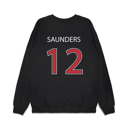 SDSU - NCAA Football : Stone Saunders - Vintage Premium Crewneck Sweatshirt-1