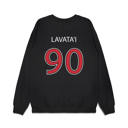 SDSU - NCAA Football : Robby Lavata'i - Vintage Premium Crewneck Sweatshirt-1