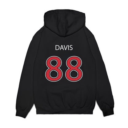 SDSU - NCAA Football : Kainoa Davis - Vintage Premium Hooded Sweatshirt-1