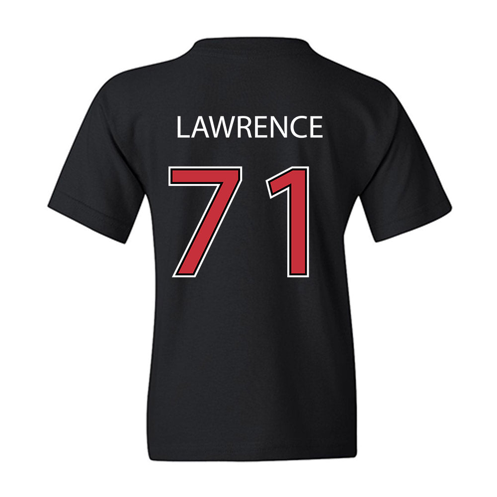 SDSU - NCAA Football : Evan Lawrence - Vintage Youth T-Shirt-1