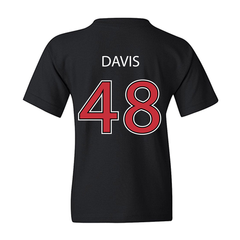 SDSU - NCAA Football : Kainoa Davis - Vintage Youth T-Shirt-1