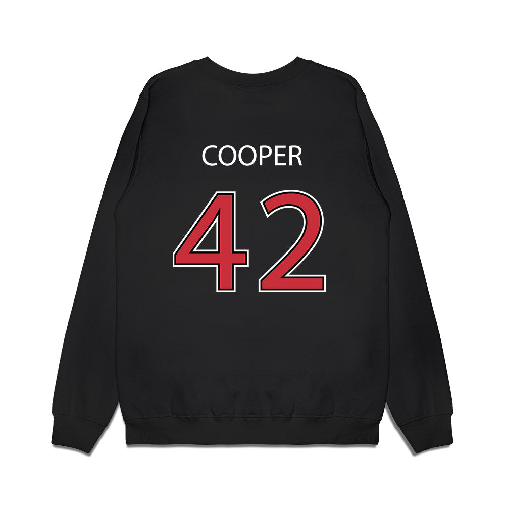 SDSU - NCAA Football : Cameron Cooper - Vintage Premium Crewneck Sweatshirt-1