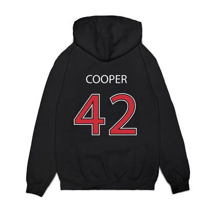 SDSU - NCAA Football : Cameron Cooper - Vintage Premium Hooded Sweatshirt-1