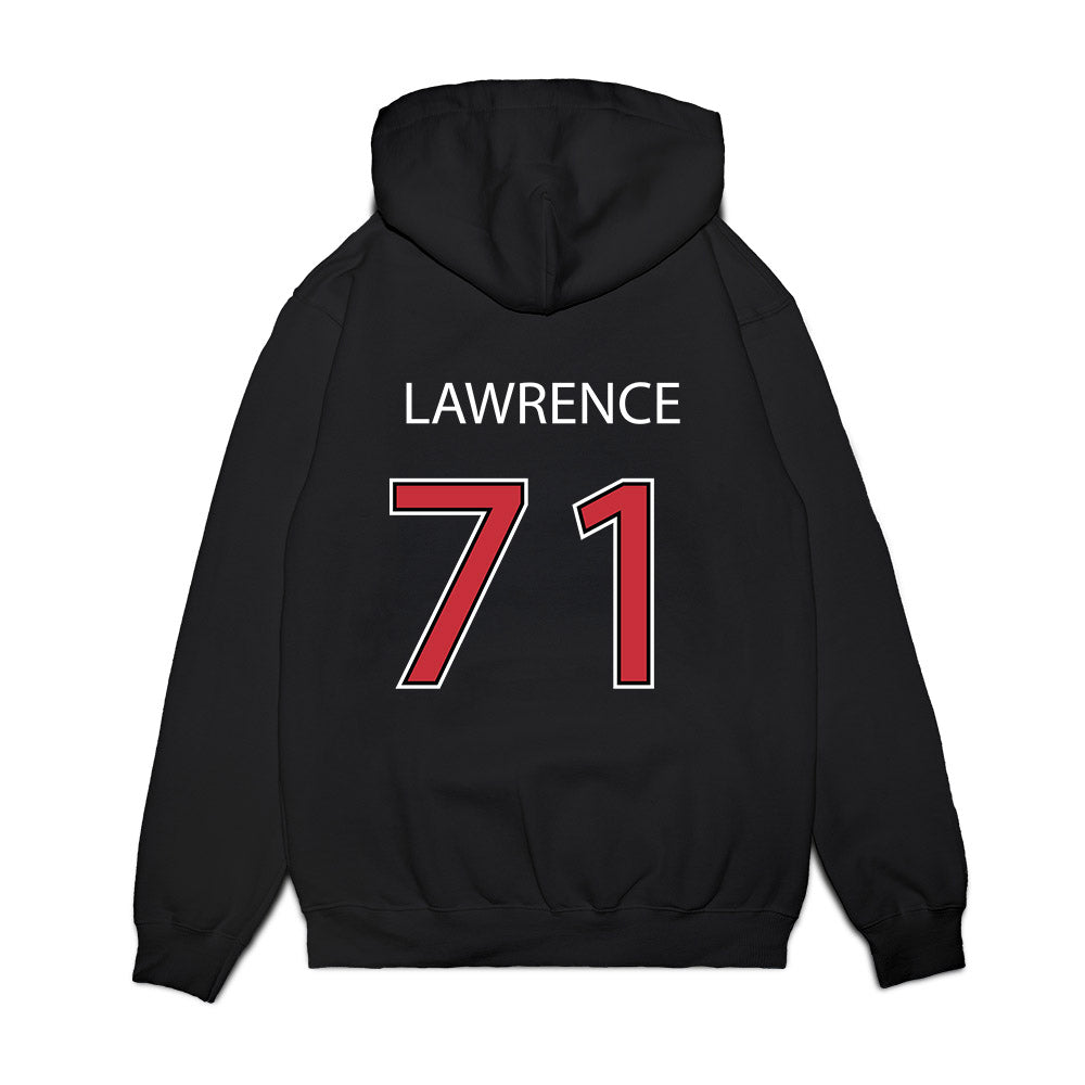 SDSU - NCAA Football : Evan Lawrence - Vintage Premium Hooded Sweatshirt-1
