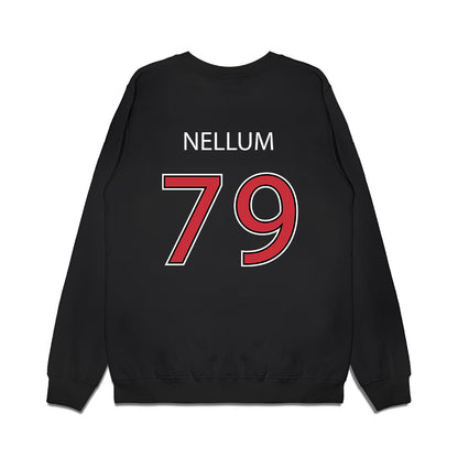 SDSU - NCAA Football : Harlem Nellum - Vintage Premium Crewneck Sweatshirt-1