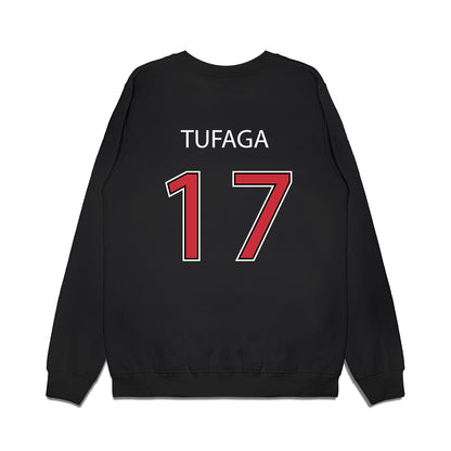 SDSU - NCAA Football : Kaimana Tufaga - Vintage Premium Crewneck Sweatshirt-1