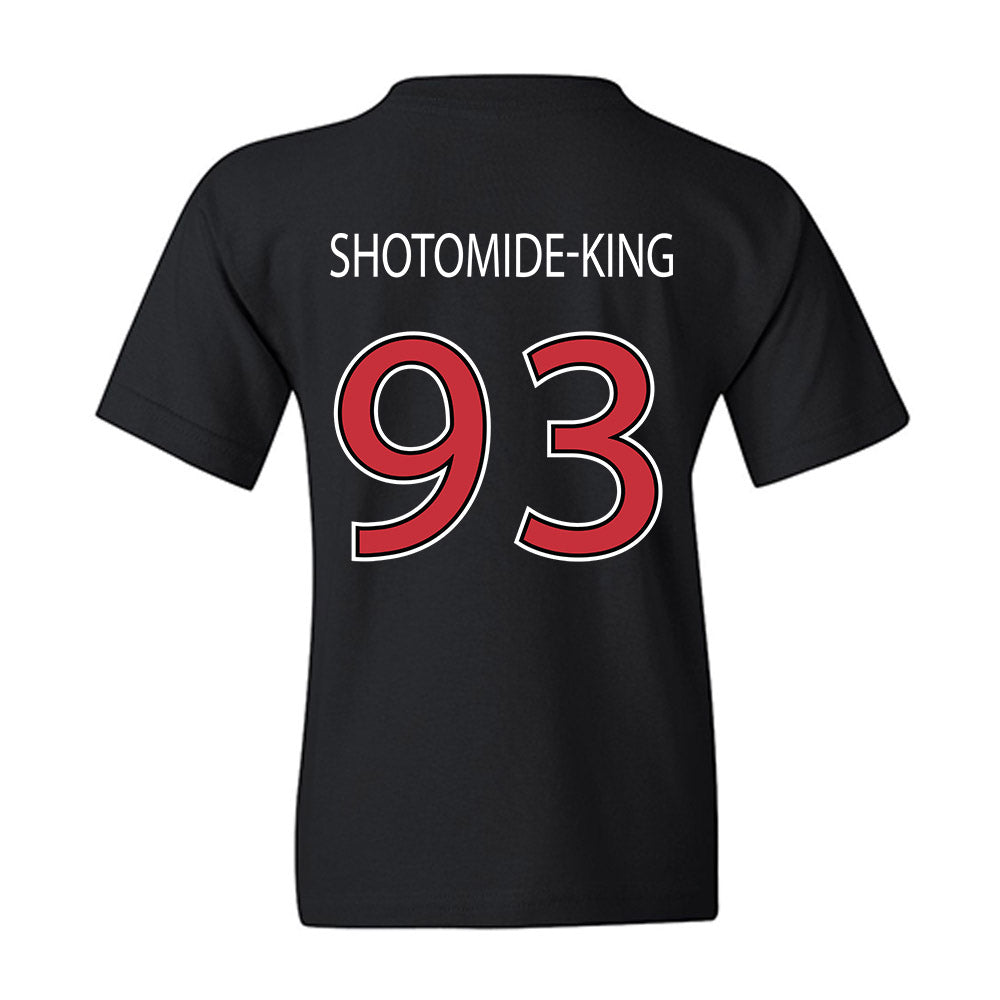 SDSU - NCAA Football : Ayo Shotomide-King - Vintage Youth T-Shirt-1